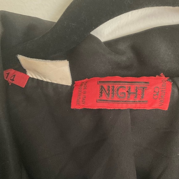 Valentino Night black jacket with peplum. Size 14. - Picture 2 of 12